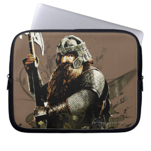 GIMLI™ mit AX Vector Collage Laptopschutzhülle