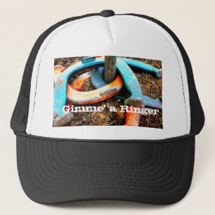 Gimme ein Wecker-Hufeisennicken-Geschenke Truckerkappe