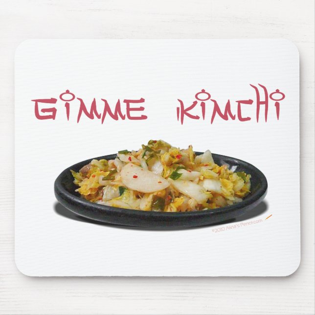 Gimme Kimchi Kimchi Liebhaber Mousepad oder (Vorne)