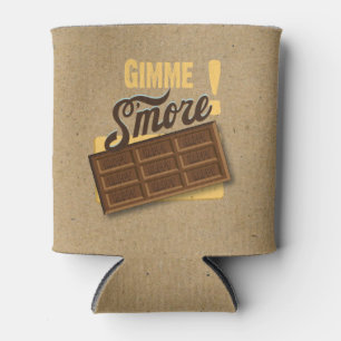 Gimme S'more Bonfire Custom Geburtstagsflasche Dosenkühler