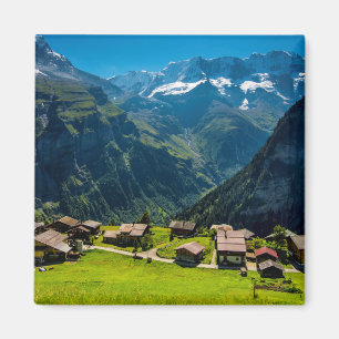 Gimmelwald in den Schweizer Alpen - die Schweiz Magnet