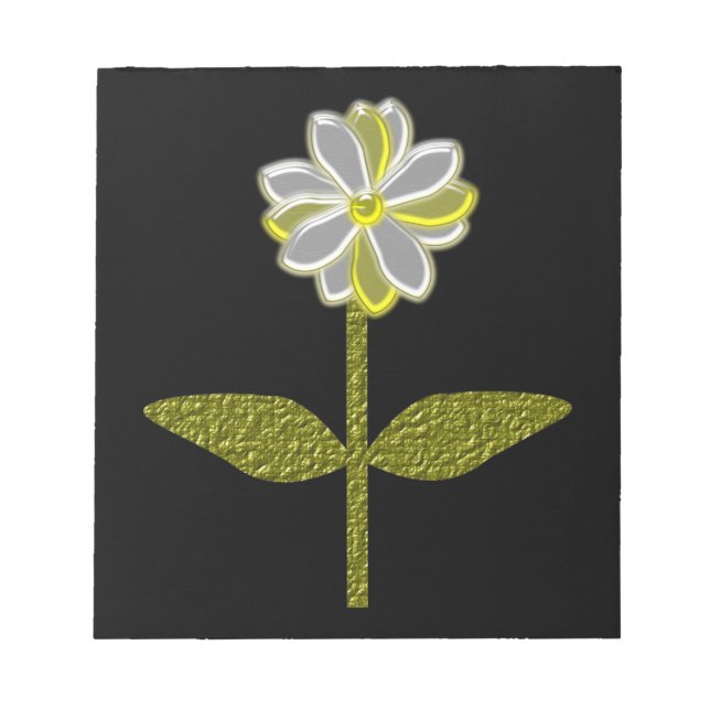 GIMP-Blume Notizblock (Vorderseite)