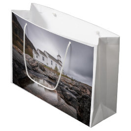 Gimsoy Church Lofoten Norwegen Große Geschenktüte