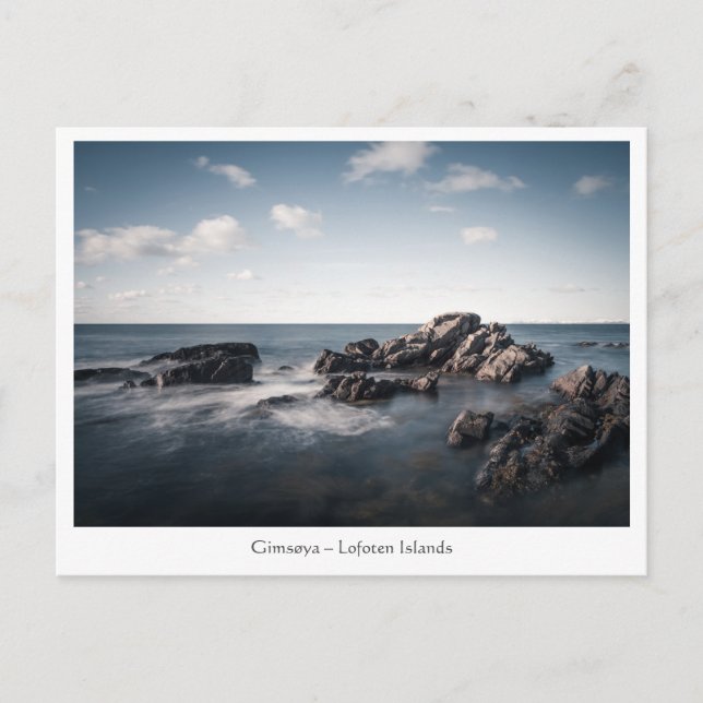 Gimsøya Lofoten Norwegen Postcard Postkarte (Vorderseite)