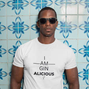 Gin Alicious Mens T - Shirt
