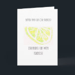 Gin and Friends Card Karte<br><div class="desc">Aus einer Reihe von Better than Cards - Gin and Friends with Word Art</div>