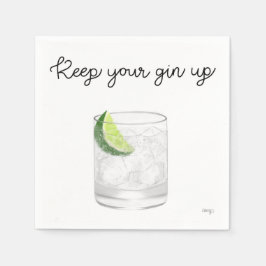Gin-Cocktail-Servietten Serviette