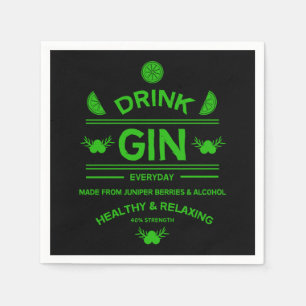 Gin Drinkers   LIEBE   WOHNGESTALTUNG   Bars Servi Serviette