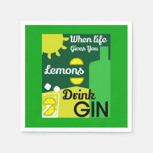 Gin Drinkers   LIEBE   WOHNGESTALTUNG   Bars Servi Serviette
