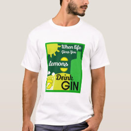 Gin Drinkers | LIEBE | WOHNGESTALTUNG | Bars Servi T-Shirt