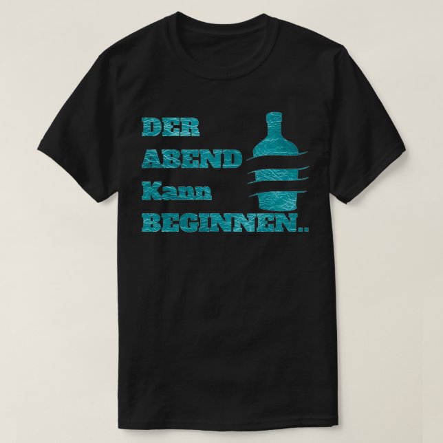 Gin Drinks Long Drinks Cocktails Shirt Geschenk (Design vorne)