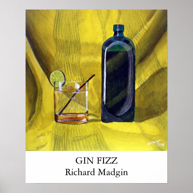 Gin Fizz Poster (Vorne)