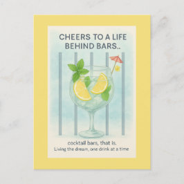 Gin Lover Card für jede Feier — Beifall Postkarte