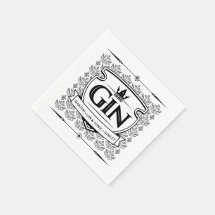 Gin-Servietten Serviette
