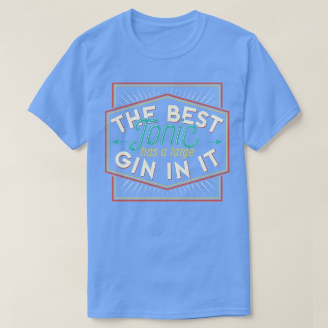 Gin Tonic 5 T-Shirt (Design vorne)