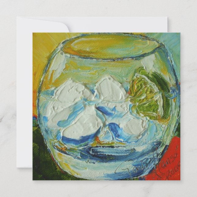 Gin Tonic-Einladung Einladung (Vorderseite)