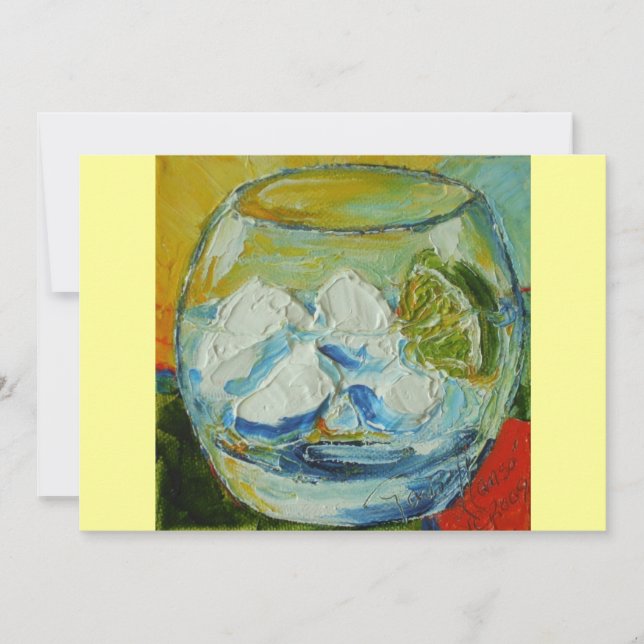 Gin Tonic-Einladung Einladung (Vorderseite)