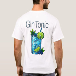 Gin Tonic T-Shirt – Crisp Botanical Cocktail