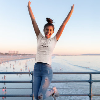 Gin Vincible Ladys V Neck T - Shirt