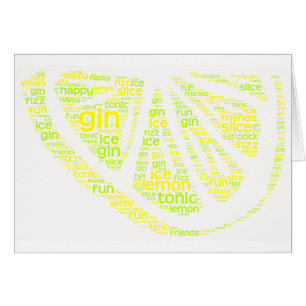 Gin-Zitronen-Scheibe