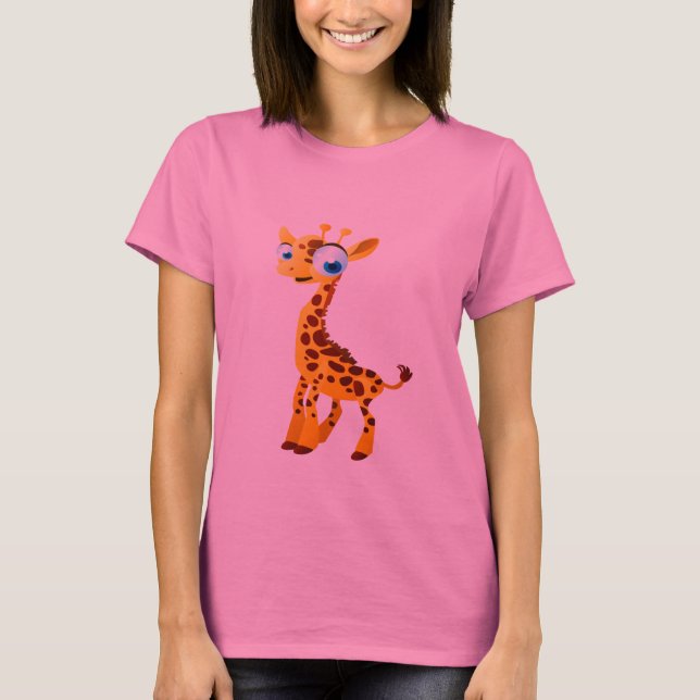 Gina das Giraffen-T-Shirt T-Shirt (Vorderseite)