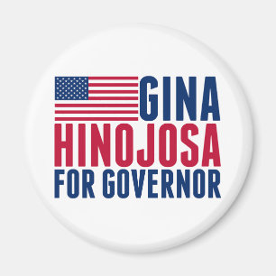 Gina Hinojosa als Gouverneurin 2026 Texas-Wahl Magnet