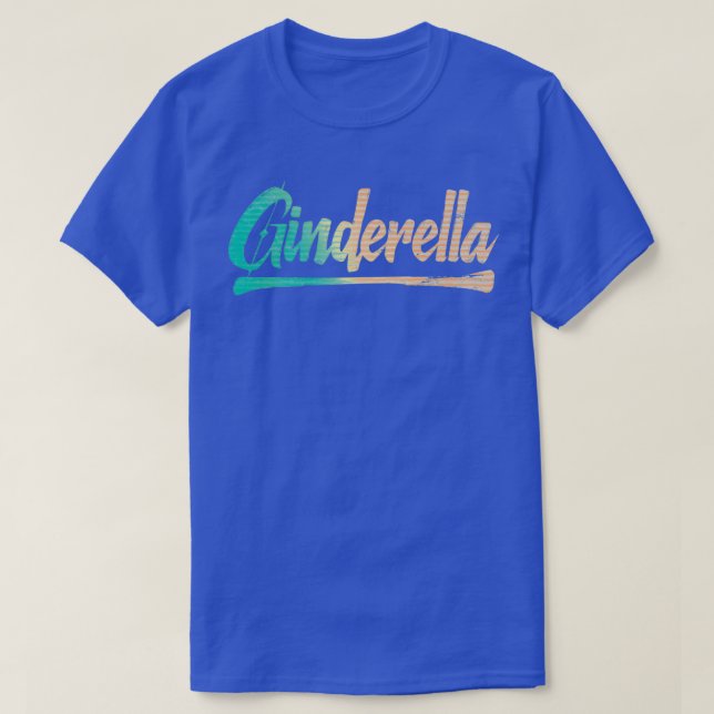 Ginderella Gin Cocktail Long Drink Lover T-Shirt (Design vorne)