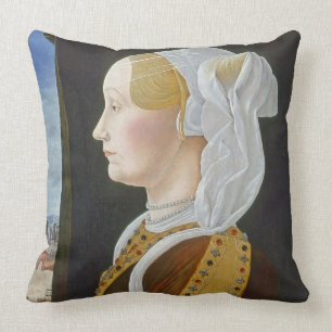Ginevra Bentivoglio, C. 1474 - 77 Kissen