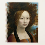 Ginevra de Benci by Leonardo da Vinci Planer<br><div class="desc">Leonardo di ser Piero da Vinci[b] (15 April 1452 – 2 May 1519) was an Italian polymath of the High Renaissance who was active as a painter, draughtsman, engineer, scientist, theorist, sculptor, and architect.[3] While his fame initially rested on his achievements as a painter, he also became known for his...</div>