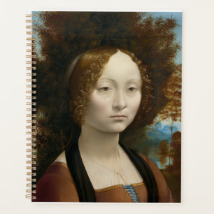 Ginevra de Benci by Leonardo da Vinci Planer