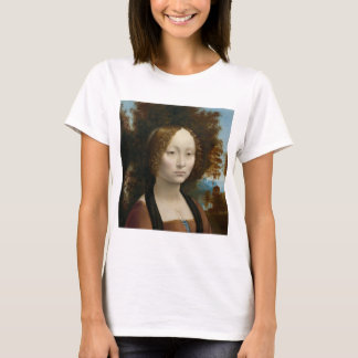 Ginevra de Benci by Leonardo da Vinci T-Shirt
