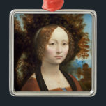 Ginevra de' Benci, C. 1474 - 78 Silbernes Ornament<br><div class="desc">Ginevra de' Benci,  C. 1474 - 78 (Öl auf Platte) | durch Kunst-Standort Leonardo da Vincis |: National Gallery Bild-Sammlungs-Zahl Kunst-Washingtons DC| der italienischen Künstler-|: XOS741921</div>
