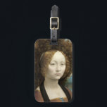 Ginevra de' Benci Leonardo da Vinci Gepäckanhänger<br><div class="desc">Ginevra de' Benci. Leonardo da Vinci (1452-1519) . Reproduktion berühmter Kunstbilder im öffentlichen Bereich.</div>