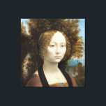 Ginevra de' Benci Leonardo da Vinci Leinwanddruck<br><div class="desc">Ginevra de' Benci. Leonardo da Vinci (1452-1519) . Reproduktion berühmter Kunstbilder im öffentlichen Bereich.</div>