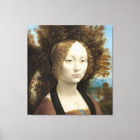 Ginevra de' Benci Leonardo da Vinci