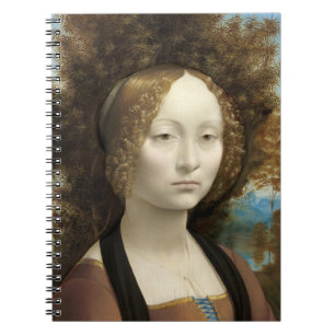 Ginevra de' Benci Leonardo da Vinci Notizblock