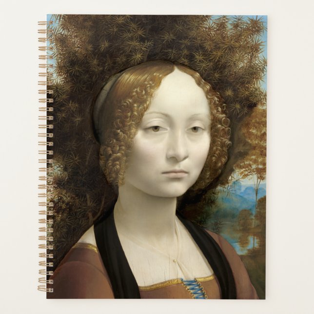 Ginevra de' Benci Leonardo da Vinci Planer (Vorderseite)