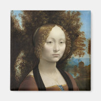 Ginevra de' Benci von Leonardo Da Vinci