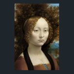 Ginevra de' Benci von Leonardo Da Vinci Poster<br><div class="desc">Ginevra de' Benci von Leonardo Da Vinci Poster</div>