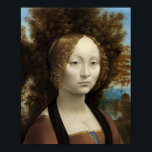 Ginevra de' Benci von Leonardo Da Vinci Poster<br><div class="desc">Ginevra de' Benci von Leonardo Da Vinci Poster</div>