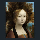 Ginevra de' Benci von Leonardo Da Vinci Poster<br><div class="desc">Ginevra de' Benci von Leonardo Da Vinci Poster</div>