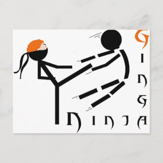 Ginga Ninja Postkarte