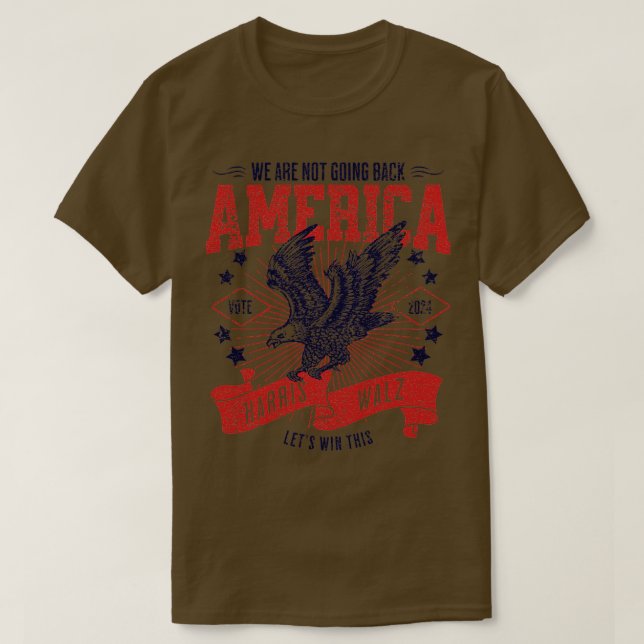 gingen nicht zurück T-Shirt (Design vorne)