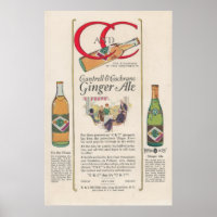 Ginger Ale Ad der 1920er