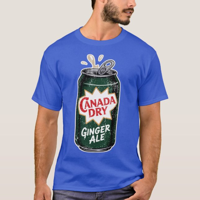Ginger Ale Soda Vintag T-Shirt (Vorderseite)
