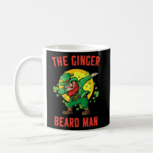 Ginger Beard Man Funny St Patrick's Irish Leprecha Kaffeetasse