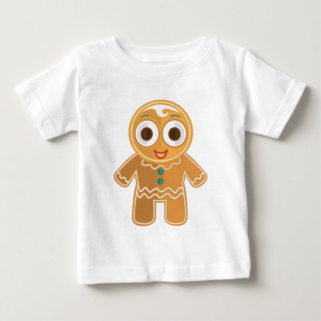 Ginger Bread Man Baby T-shirt (Vorderseite)