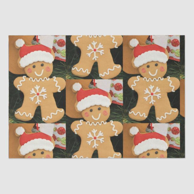 Ginger Bread Man Seidenpapier (Vorderseite)