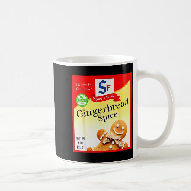 Ginger Bread Spice Group Costume Family Matching H Kaffeetasse (Rechts)