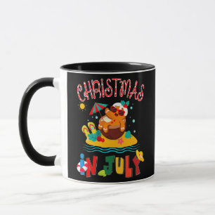 Ginger Brei Weihnachten im Juli Funny Beach Sommer Tasse